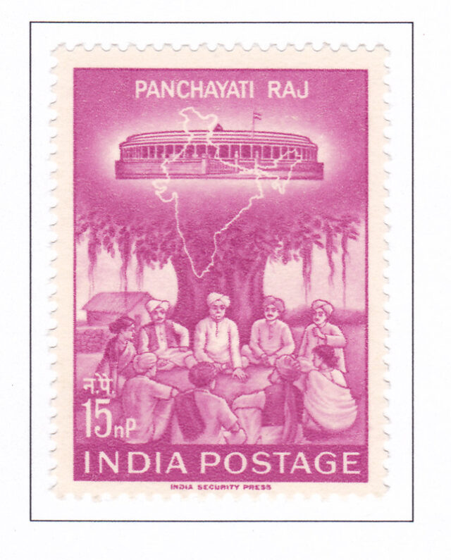 Panchayat at work & Parliament Building – 1962